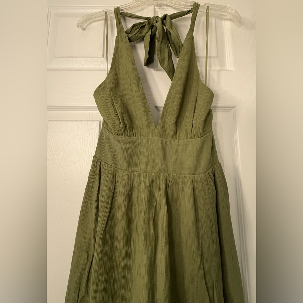 Abercrombie & Fitch Olive Dress